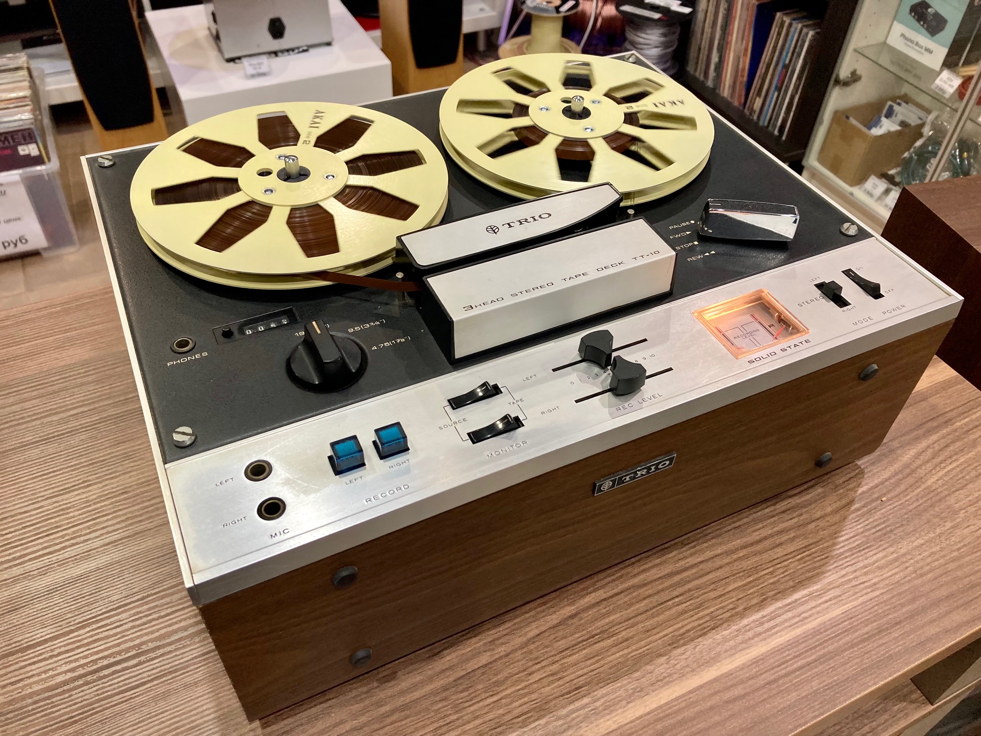 Катушечный магнитофон trio (Kenwood) TT-10, Japan