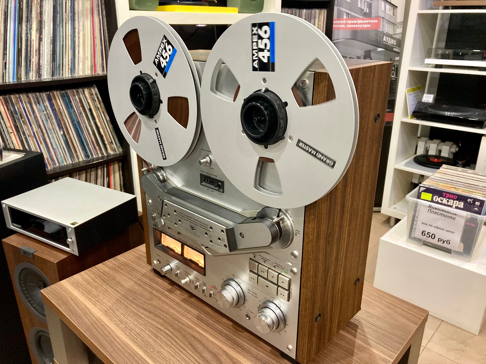 Катушечный магнитофон Akai GX-635D, Japan